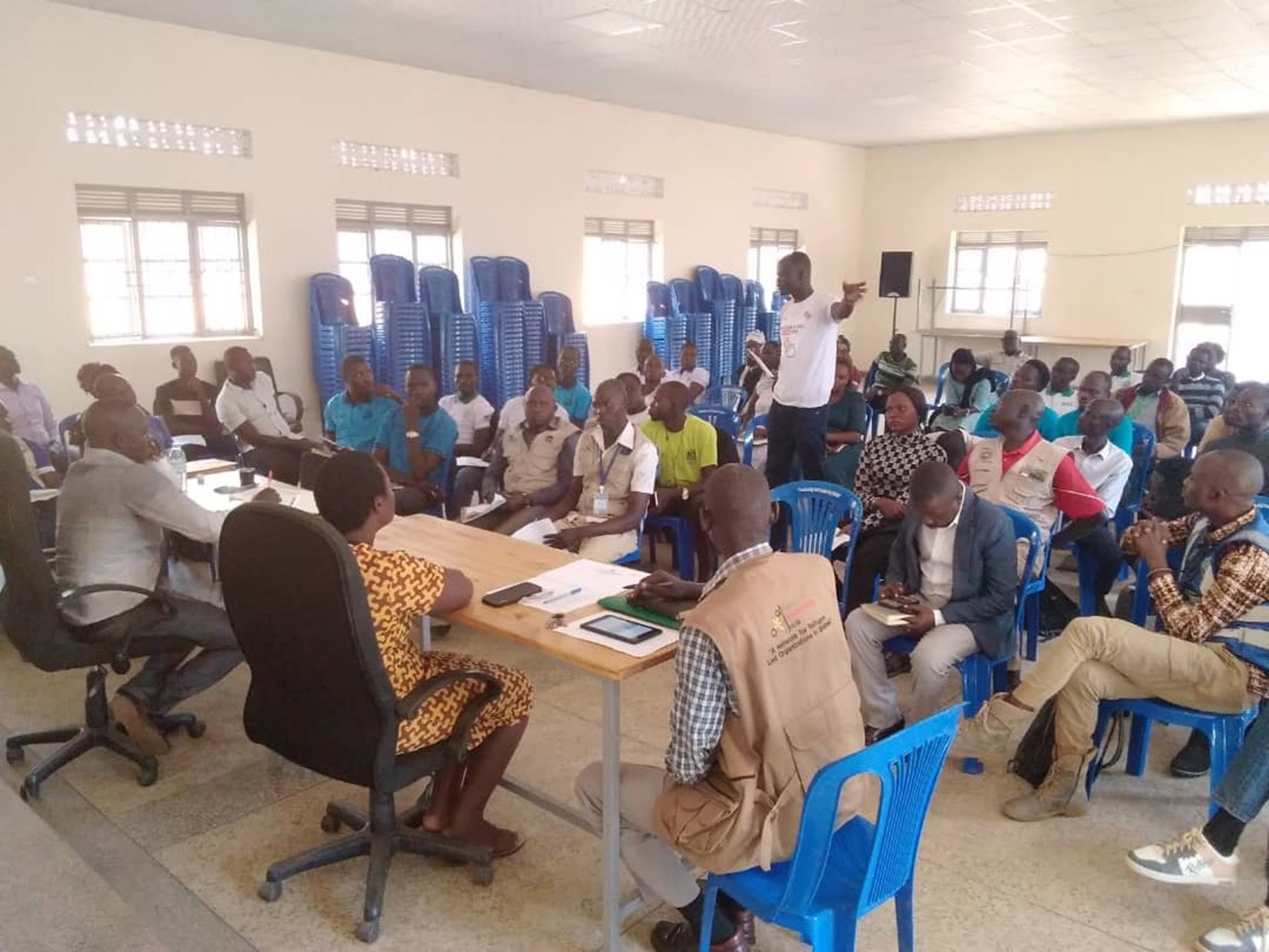 Project Inception Meeting in BidiBidi Settlement: Introduction of the SUNNY project to local community representatives