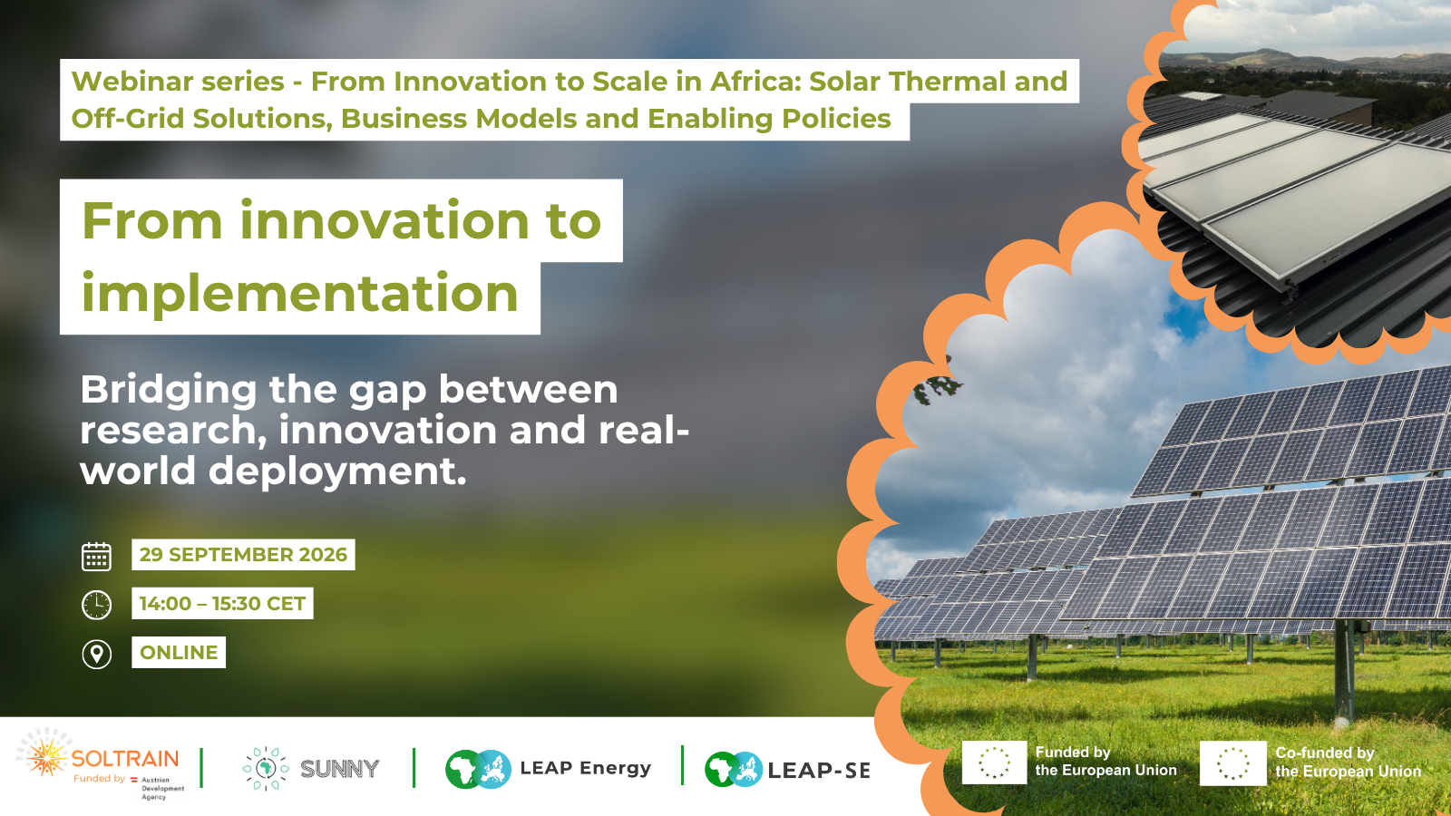 SOLTRAIN Webinar